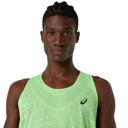 Asics Men's Metarun Singlet Illuminate Green เสื้อวิ่งผู้ชาย 4