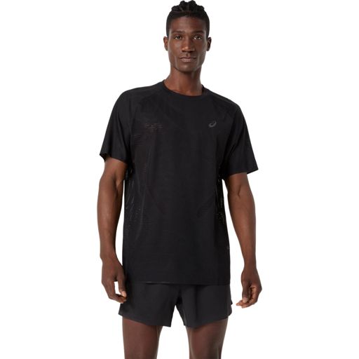 Asics Men's Metarun SS Top Performance Black 2026 เสื้อวิ่งผู้ชาย