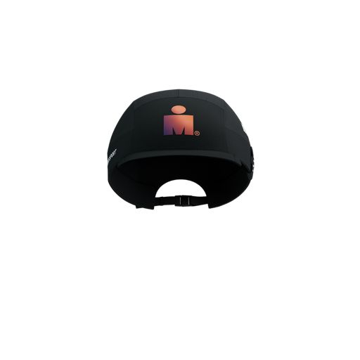 Compressport 5 Panel Light Cap - Ironman 2025 - L1 Black (หมวกวิ่ง Ironman Edition)
