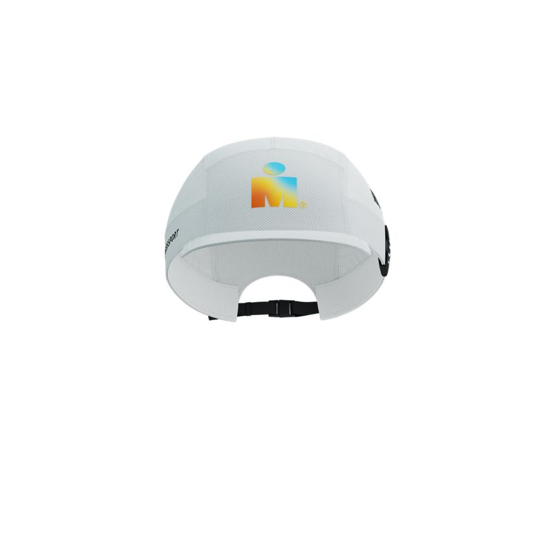 Compressport 5 Panel Light Cap - Ironman 2025 - L1 White (หมวกวิ่ง Ironman Edition)