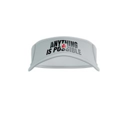 Compressport Visor Ultralight - Ironman 2025 - L2 Uniq Size White (หมวกวิ่งเปิดหัว Ironman Edition)