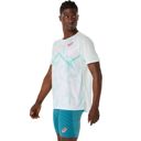 Asics Men's Light Knit Short Sleeve Top Soothing Sea เสื้อวิ่งแขนสั้น 3