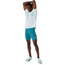 Asics Men's Light Knit Short Sleeve Top Soothing Sea เสื้อวิ่งแขนสั้น 8