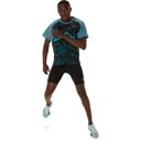 Asics Men's Light Knit Short Sleeve Top Atlantis Blue เสื้อวิ่งแขนสั้น 6