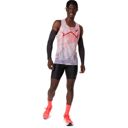 Asics Men's Metaspeed Singlet Flash Red | เสื้อกล้ามวิ่งสำหรับวันแข่งขัน  7