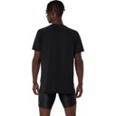 Asics Men's Light Knit Short Sleeve Top Performance Black เสื้อวิ่งแขนสั้นผู้ชาย 2