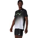 Asics Men's Light Knit Short Sleeve Top Performance Black เสื้อวิ่งแขนสั้นผู้ชาย 3