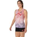Asics Women's Metaspeed Singlet Flash Red | เสื้อกล้ามวิ่งสำหรับวันแข่งขัน 3