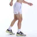Training Lab Men's 5” Classic Shorts White กางเกงวิ่งน้ำหนักเบา 13