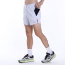 Training Lab Men's 5” Classic Shorts White กางเกงวิ่งน้ำหนักเบา 5
