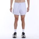 Training Lab Men's 5” Classic Shorts White กางเกงวิ่งน้ำหนักเบา 6