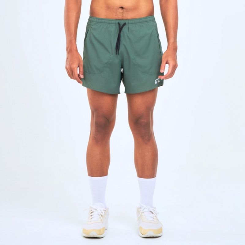 Training Lab Men's 5” Classic Shorts Lite Green กางเกงวิ่งน้ำหนักเบา
