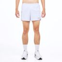 Training Lab Men's 4” Flow+ Shorts White/Grey กางเกงวิ่งน้ำหนักเบา 1