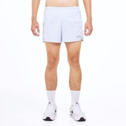 Training Lab Men's 4” Flow+ Shorts White/Grey กางเกงวิ่งน้ำหนักเบา
