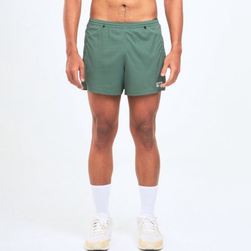 Training Lab Men's 4” Flow+ Shorts Green กางเกงวิ่งน้ำหนักเบา