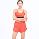 Training Lab Women's 3” Flow+ Shorts Red กางเกงวิ่งน้ำหนักเบา 12
