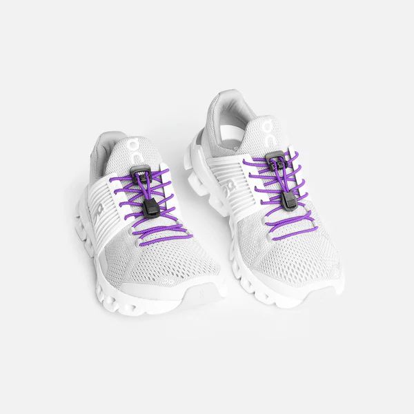 Xpand Quick-Release Round Lacing System-Purple เชือกรองเท้าแบบกลมไม่ต้องผูก
