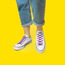 Xpand Original No-Tie Flat Lacing System-Purple เชือกรองเท้าแบบไม่ต้องผูก 3