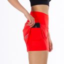 Training Lab Women’s 2 in 1 Fly Shorts Red | กางเกงวิ่งที่เบา คล่องตัว และมั่นใจ 10