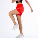 Training Lab Women’s 2 in 1 Fly Shorts Red | กางเกงวิ่งที่เบา คล่องตัว และมั่นใจ 4