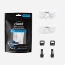 Xpand Quick-Release Round Lacing System-White Reflective เชือกรองเท้าแบบกลมไม่ต้องผูก 4