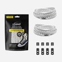 Xpand Original No-Tie Flat Lacing System-White Reflective เชือกรองเท้าแบบไม่ต้องผูก 4