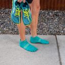 Injinji Run Lightweight No‑Show 2026 Atlantis ถุงเท้าแยกนิ้ว 3