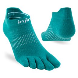 Injinji Women's Run Lightweight No‑Show 2026 Atlantis ถุงเท้าแยกนิ้ว (สำหรับผู้หญิง)
