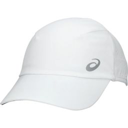 Asics Unisex Woven Cap Brilliant White | หมวกวิ่งน้ำหนักเบาและระบายอากาศดีเยี่ยม