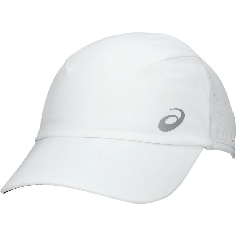 Asics Unisex Woven Cap Brilliant White | หมวกวิ่งน้ำหนักเบาและระบายอากาศดีเยี่ยม