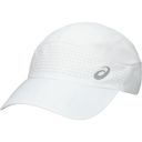 Asics Running Light Woven Cap Brilliant White หมวกวิ่งพร้อมแถบสะท้อนแสง 1