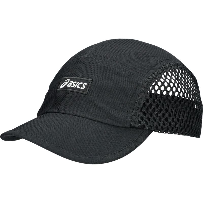 Asics Unisex Performance Run Ultra Light Cap Performance Black หมวกวิ่งน้ำหนักเบา