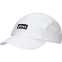 Asics Unisex Performance Run Ultra Light Cap Brilliant White หมวกวิ่งน้ำหนักเบา 1