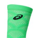 Asics Unisex Performance Run Sock Crew Vital Green ถุงเท้าวิ่ง 4