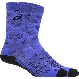 Asics Unisex Performance Run Sock Crew Cobalt Burst ถุงเท้าวิ่ง