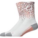 Asics Unisex Performance Run Sock Crew Brilliant White/Morganite/Pearl Pink ถุงเท้าวิ่ง 2