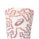 Asics Unisex Performance Run Sock Crew Brilliant White/Morganite/Pearl Pink ถุงเท้าวิ่ง 3