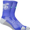 Asics Unisex Performance Run Sock Crew Cobalt Burst/Vital Green ถุงเท้าวิ่ง 1