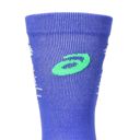 Asics Unisex Performance Run Sock Crew Cobalt Burst/Vital Green ถุงเท้าวิ่ง 3