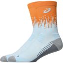 Asics Unisex Performance Run Sock Crew Sky/Sun Peach ถุงเท้าวิ่ง 2