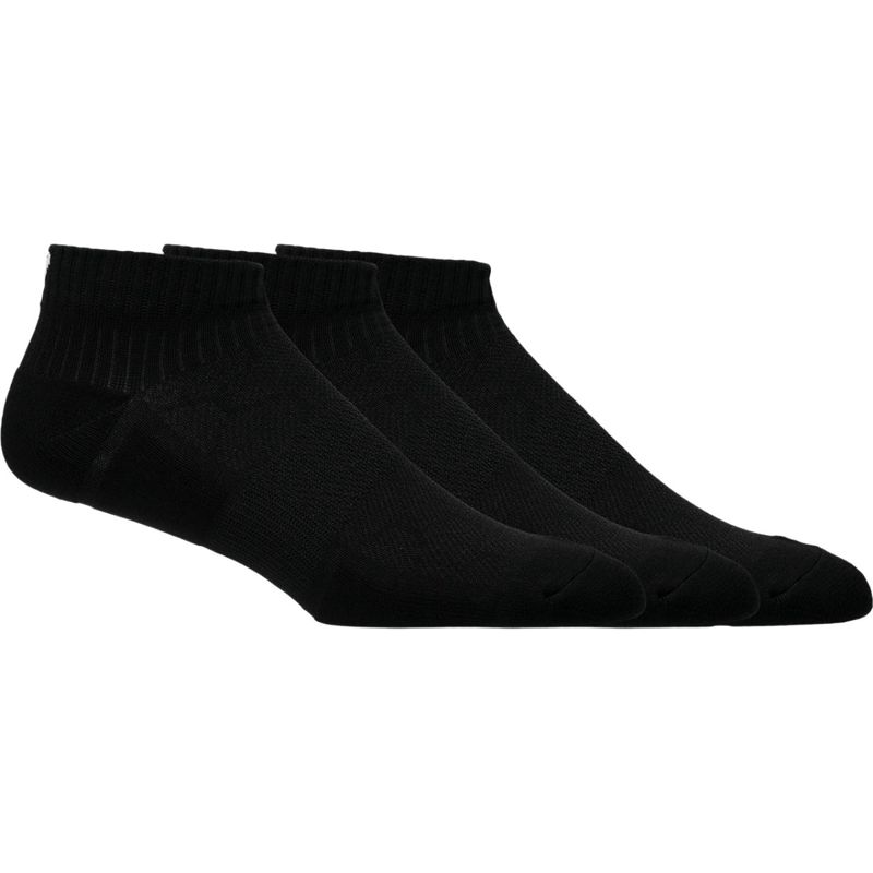 Asics Practice Ankle 3P Performance Black ถุงเท้ากีฬาแบบข้อสั้น