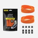 Xpand Original No-Tie Flat Lacing System-Neon Orange Reflective เชือกรองเท้าแบบไม่ต้องผูก 4