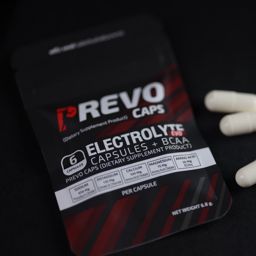 Prevo Caps Electolyte Evo Capsules + BCAA | ผลิตภัณฑ์เสริมอาหารเกลือแร่ชนิดแคปซูล ลดตะคริว ฟื้นฟูกล้ามเนื้อ