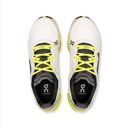 On Men's Cloudflow 5 White | Lime | รองเท้าวิ่งสำหรับทำความเร็วที่เบาและตอบสนองได้ดี 2