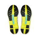 On Men's Cloudflow 5 White | Lime | รองเท้าวิ่งสำหรับทำความเร็วที่เบาและตอบสนองได้ดี 3