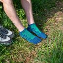 Injinji Ultra Run No‑Show Poseidon ถุงเท้าวิ่งเทรลระยะไกล 3