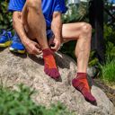 Injinji Ultra Run Mini‑Crew Mahogany ถุงเท้าวิ่งเทรลระยะไกล 3