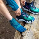 Injinji Women's Ultra Run Mini‑Crew Poseidon ถุงเท้าวิ่งอัลตร้าผู้หญิง 3