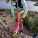 Injinji Women's Ultra Run Crew Coral ถุงเท้าวิ่งอัลตร้าผู้หญิง 3