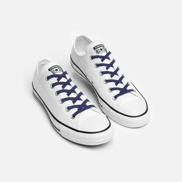 Xpand Original No-Tie Flat Lacing System-Navy Blue เชือกรองเท้าแบบไม่ต้องผูก